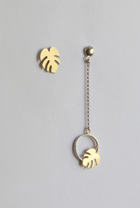 leaf earring