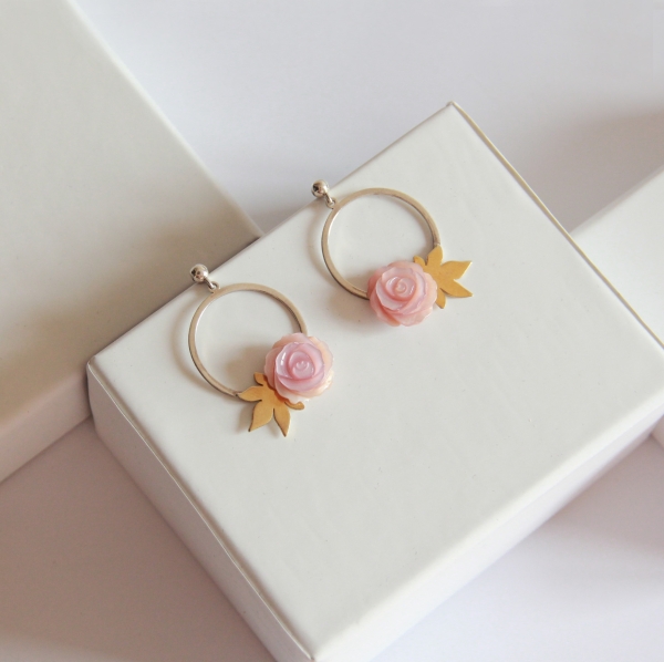 rose earring