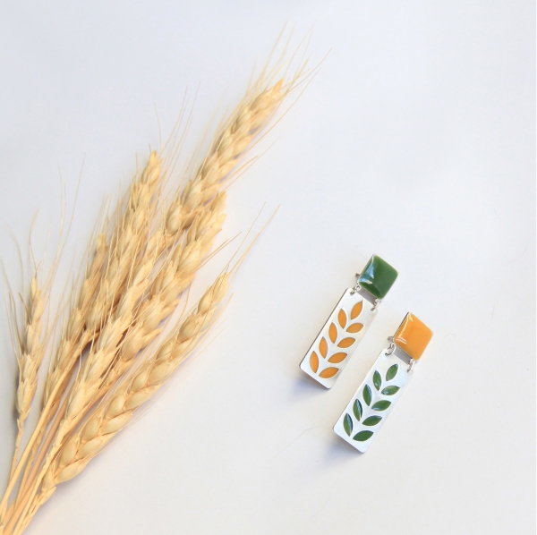 wheat earring new