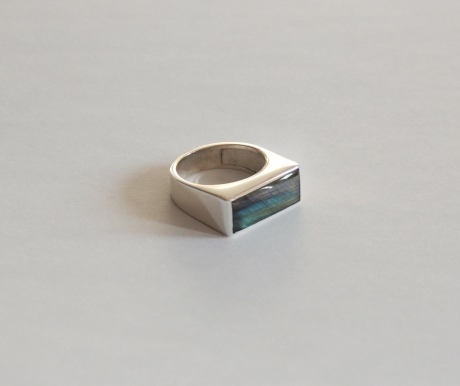 labradorit men ring