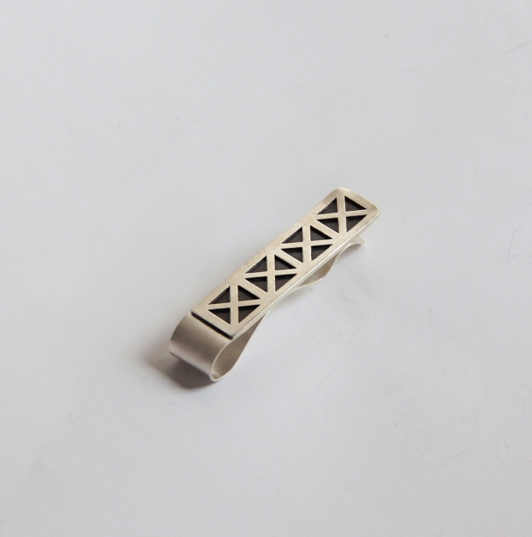 tie clips abstract